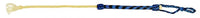 Showman ® 33" braided nylon handle quirt with rope bottom