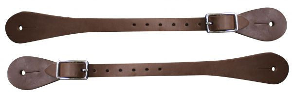 Mens Oiled harness leather spur straps SH2212