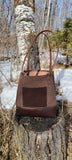 Custom Leather Tote
