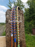 Custom Leather Laced Reins