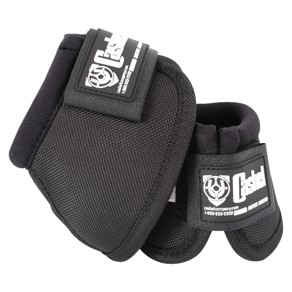 Cashel No Turn Bell Boots, Black, Large