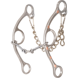 Classic Equine Sherry Cervi Diamond Shank Gag Barrel Bit