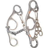 Classic Equine Sherry Cervi Diamond Shank Gag Barrel Bit