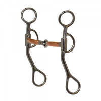 3/8" ARGENTINE SMOOTH COPPER SNAFFLE #DR050