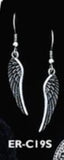 Feather with Heart Earring ER-C19