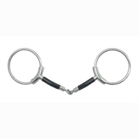 FG Clinician O-Ring Pinchless Snaffle With Rubber Covered Bars Bit UW601F04