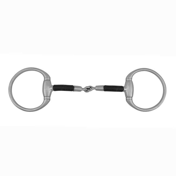 FG Clinician Eggbutt Pinchless Snaffle With Rubber Covered Bars UW602F05