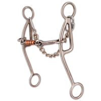 Les Vogt Turbo: 7-1/2" Shank Dogbone Snaffle